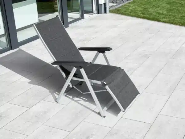 fauteuil relax KETTLER Basic Plus avec rembourrage intégré et dossier inclinable