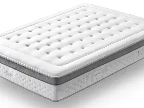 matelas épais et élégant avec coutil matelassé et finitions haut de gamme