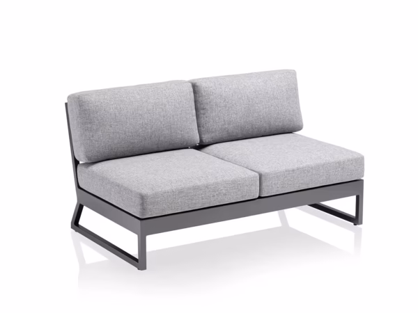 module 2 places KETTLER Ocean Skid au design moderne pour salon de jardin