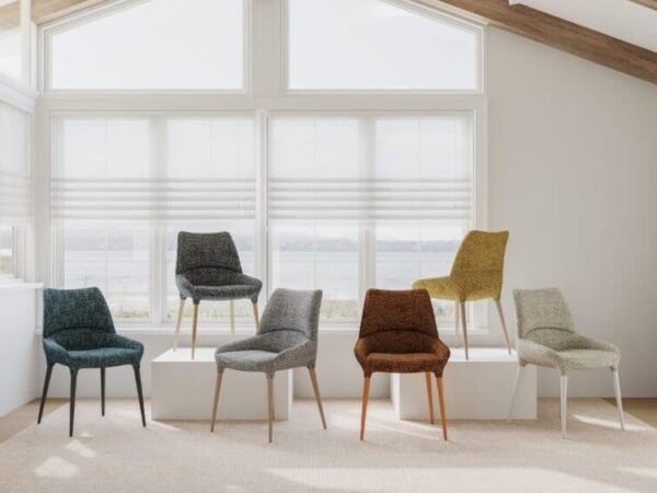 Chaise SHELL au design contemporain inspiré des formes organiques alliant confort et esthétisme