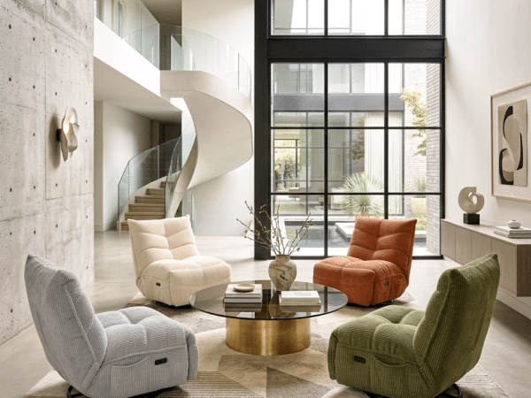 Fauteuil rocking-chair Scream 360° mono-moteur.