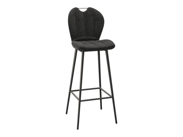 Tabouret de bar pivotant AKANTE New Jersey 65 cm.